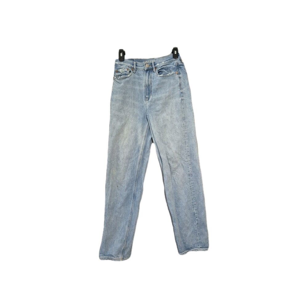 American Eagle Women's 100% Cotton Straight Leg Jeans 4 Regular